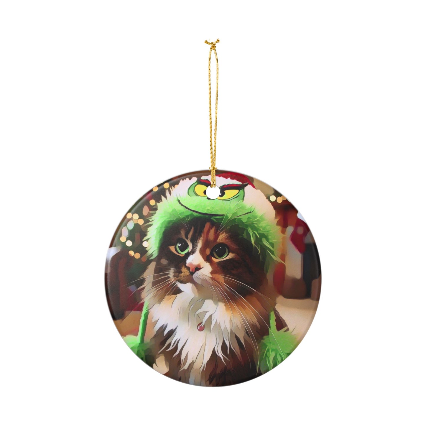 A Very Grinch Christmas - Ceramic Decoration Ornament, (1pc)