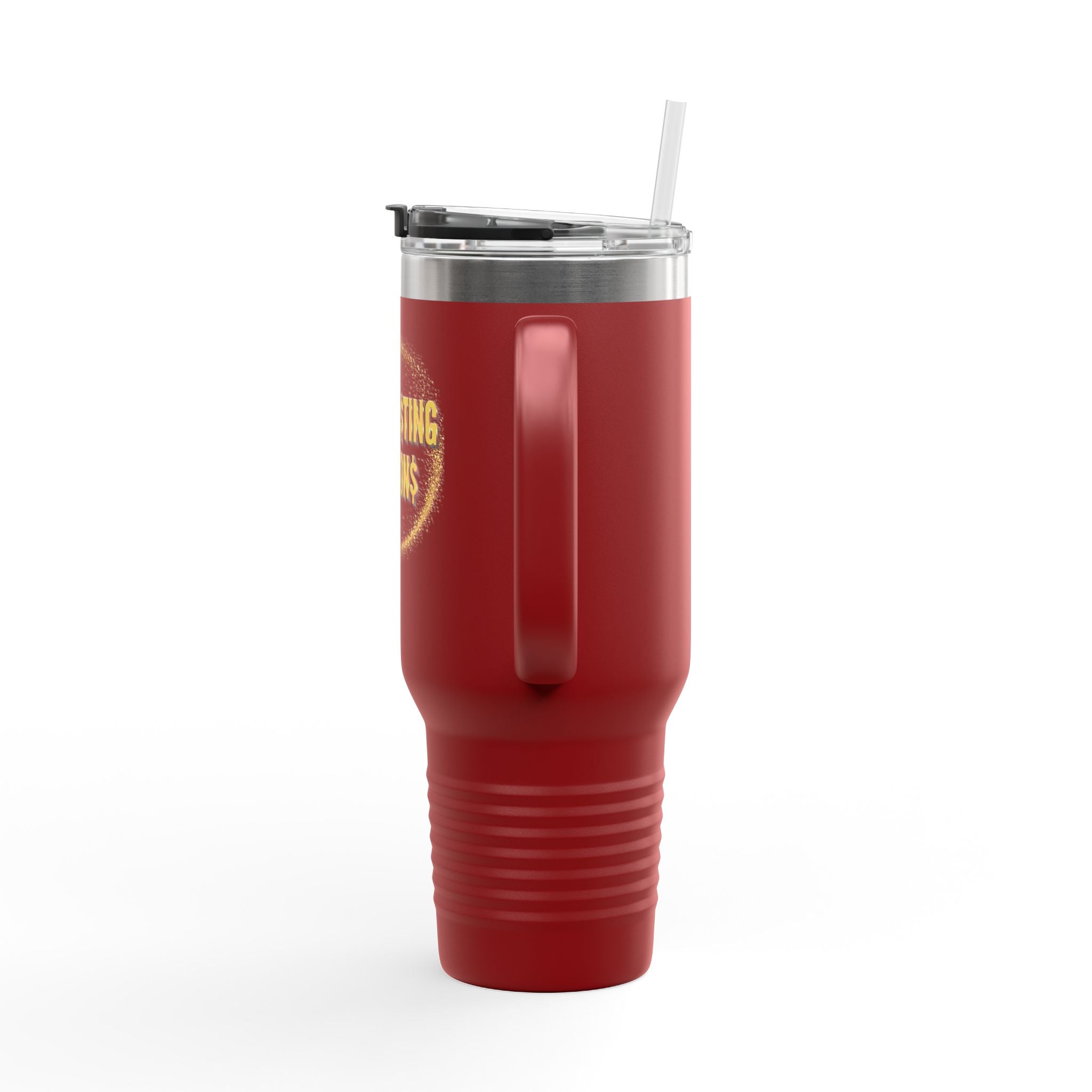 "Manifesting Millions" - Insulated Travel Mug, 40oz