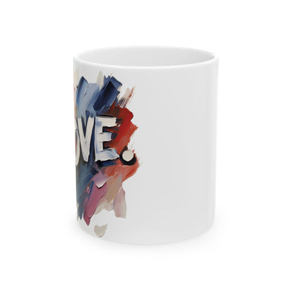 Love Splash - Ceramic Mug (11oz & 15oz) - Creatively Designed Shop