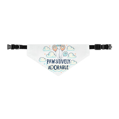 Pawsitively Adorable - Pet Bandana Collar - Creatively Designed Shop