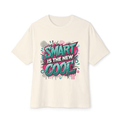 Smart is the New Cool - Unisex Oversized Boxy Tee