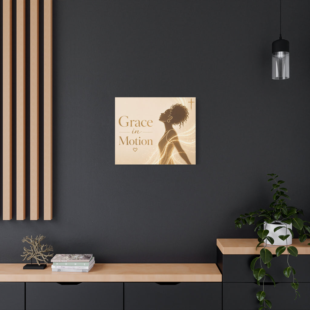 Grace In Motion - Matte Canvas Wall Art