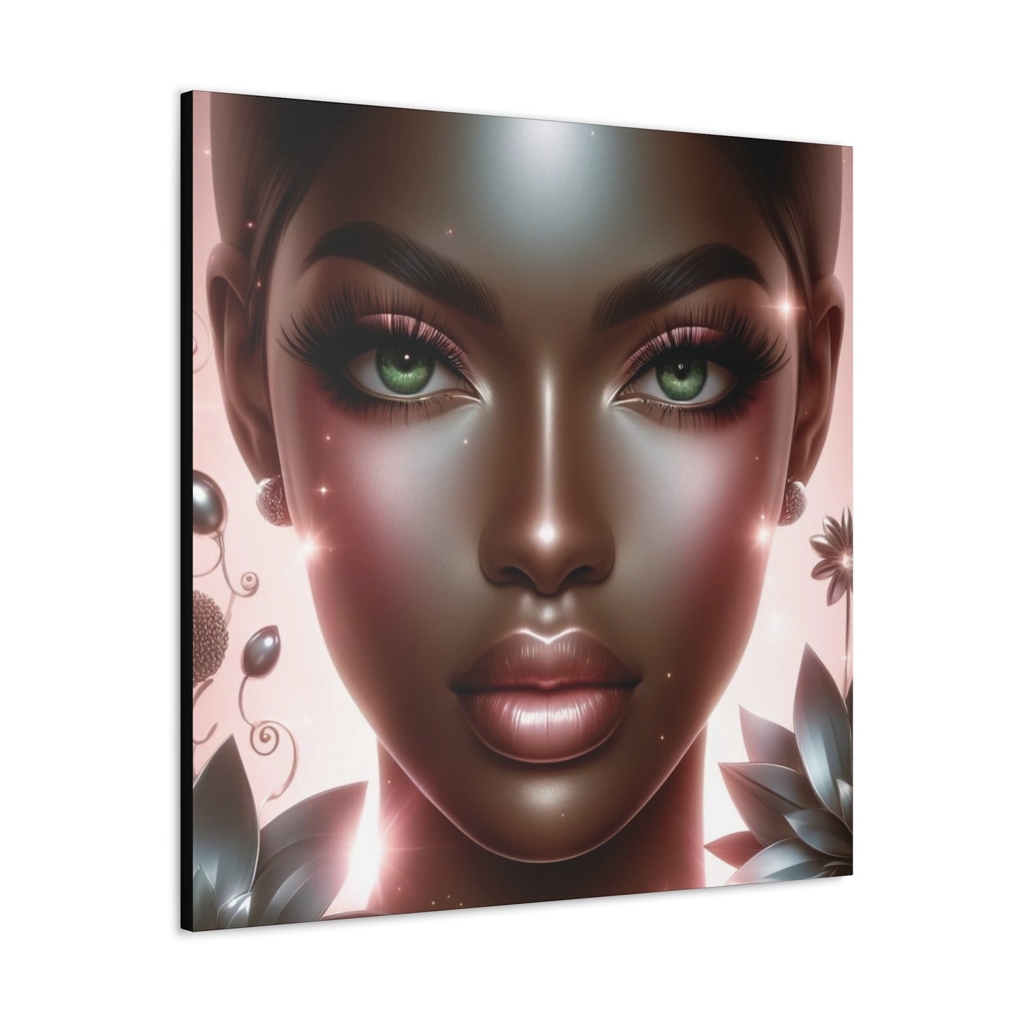 "Gorgeous" Silver - Canvas Gallery Wraps