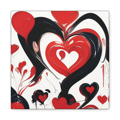 Hearts & Love - Canvas Gallery Wraps