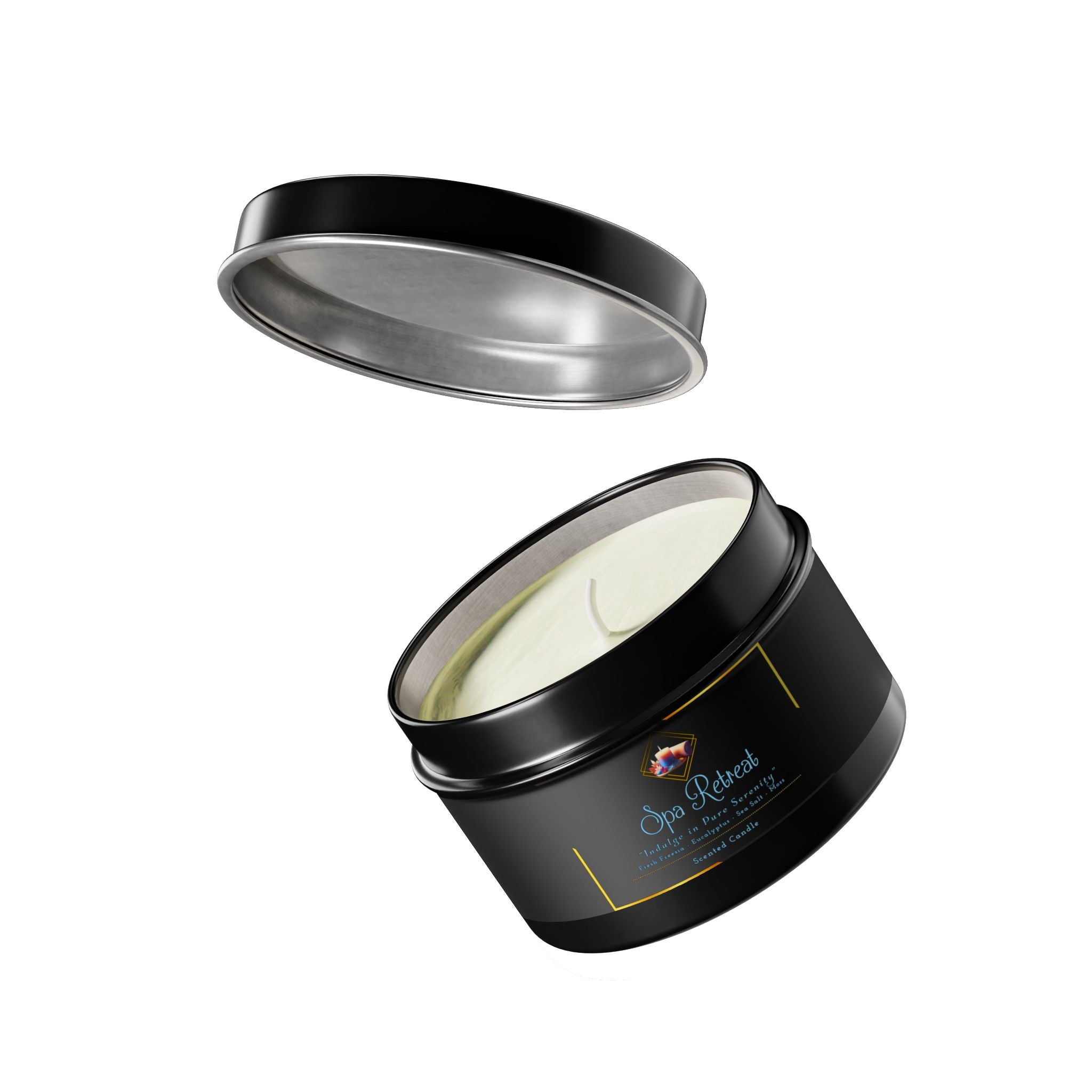 Spa Retreat - Tin Candles