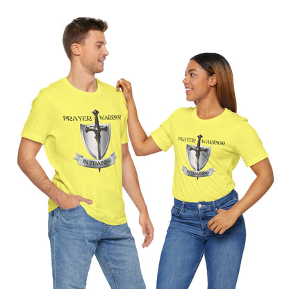 Prayer Warrior in Training - Unisex Jersey Short Sleeve Tee