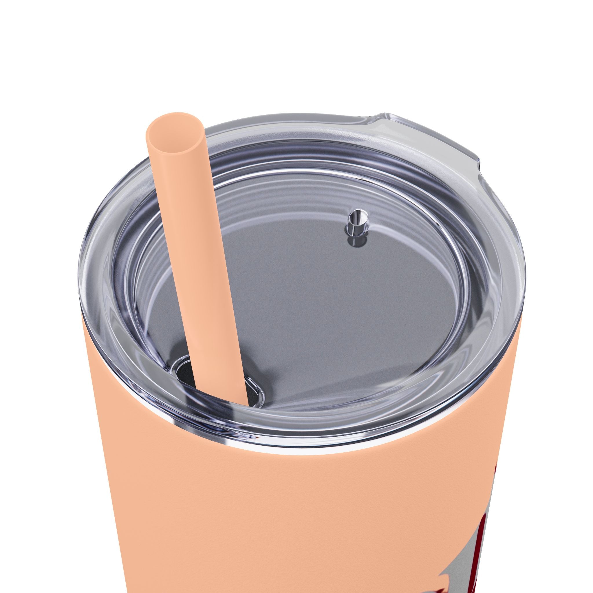 Drink Like A Boss - Skinny Tumbler with Straw, 20oz