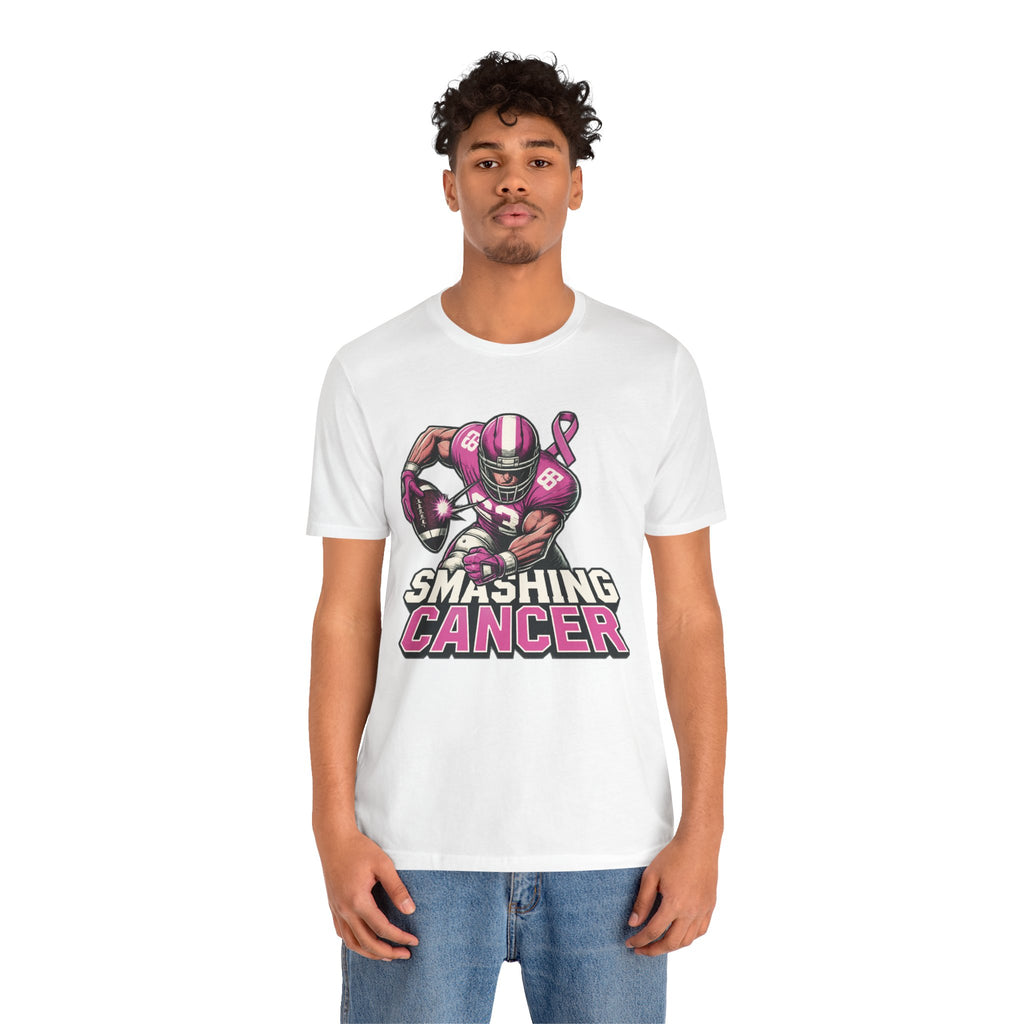 Smashing Cancer - Unisex Jersey Short Sleeve Tee