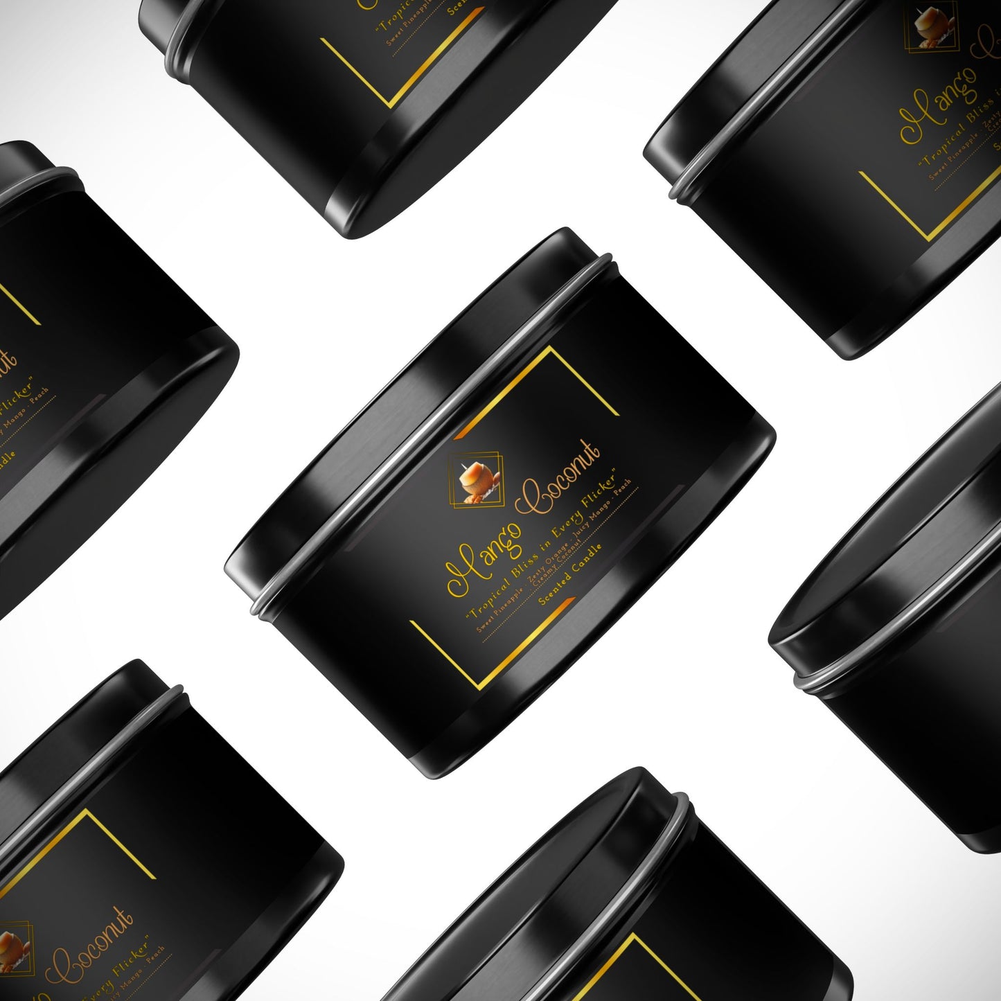 Mango Coconut - Tin Candles