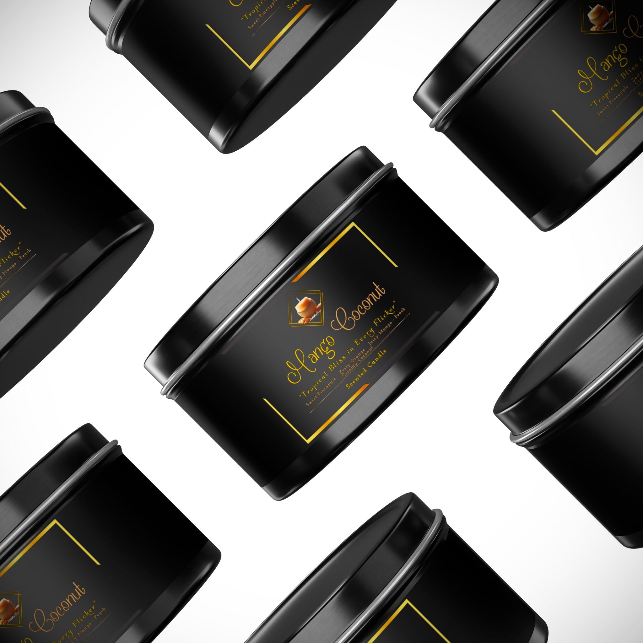 Mango Coconut - Tin Candles