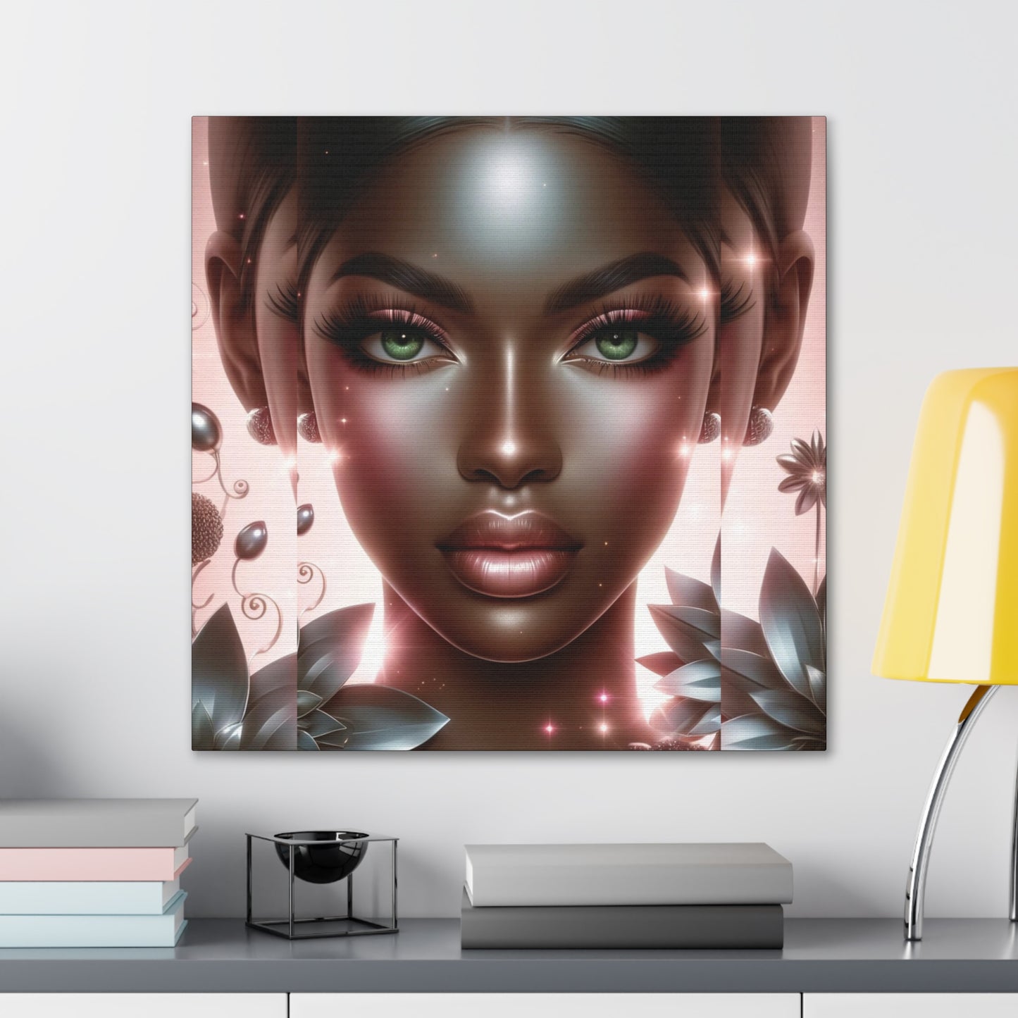 "Gorgeous" Silver - Canvas Gallery Wraps