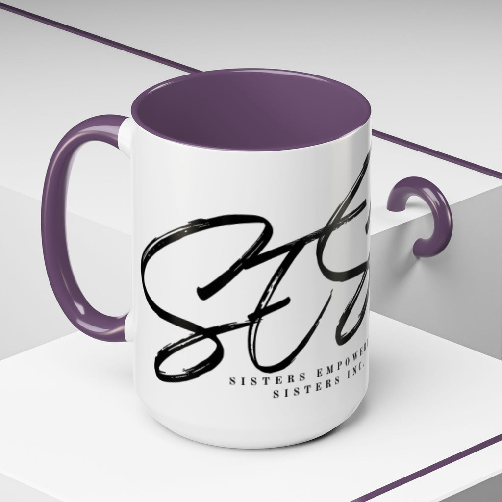 Sisters Empowering Sisters (SES) - Accent Coffee Mug