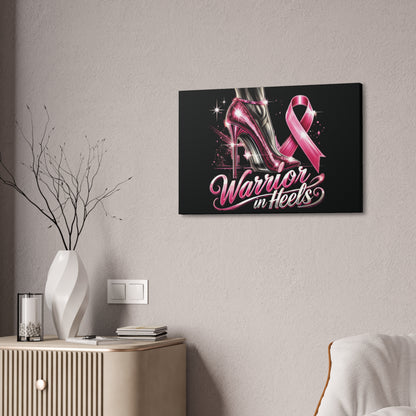 Pink Warrior Heels - Canvas Art