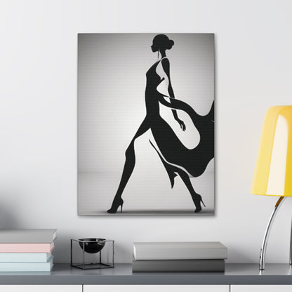 "Silhouette" - Canvas Gallery Wraps