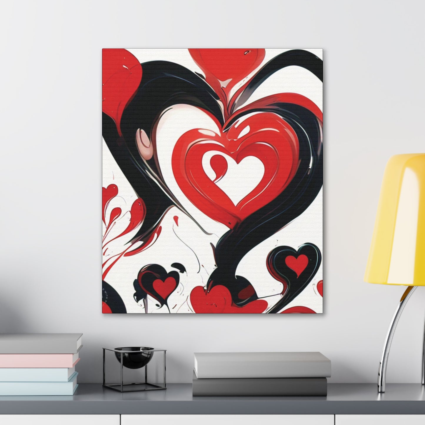 Hearts & Love - Canvas Gallery Wraps