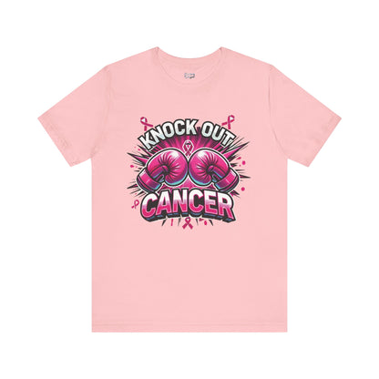Knock Out Cancer - Unisex Jersey Short Sleeve Tee