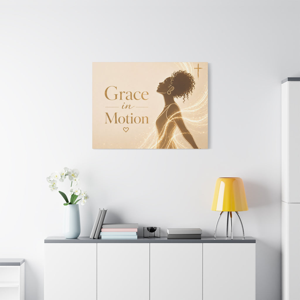 Grace In Motion - Matte Canvas Wall Art