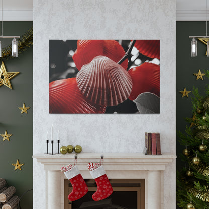 Red Shells - Canvas Gallery Wraps