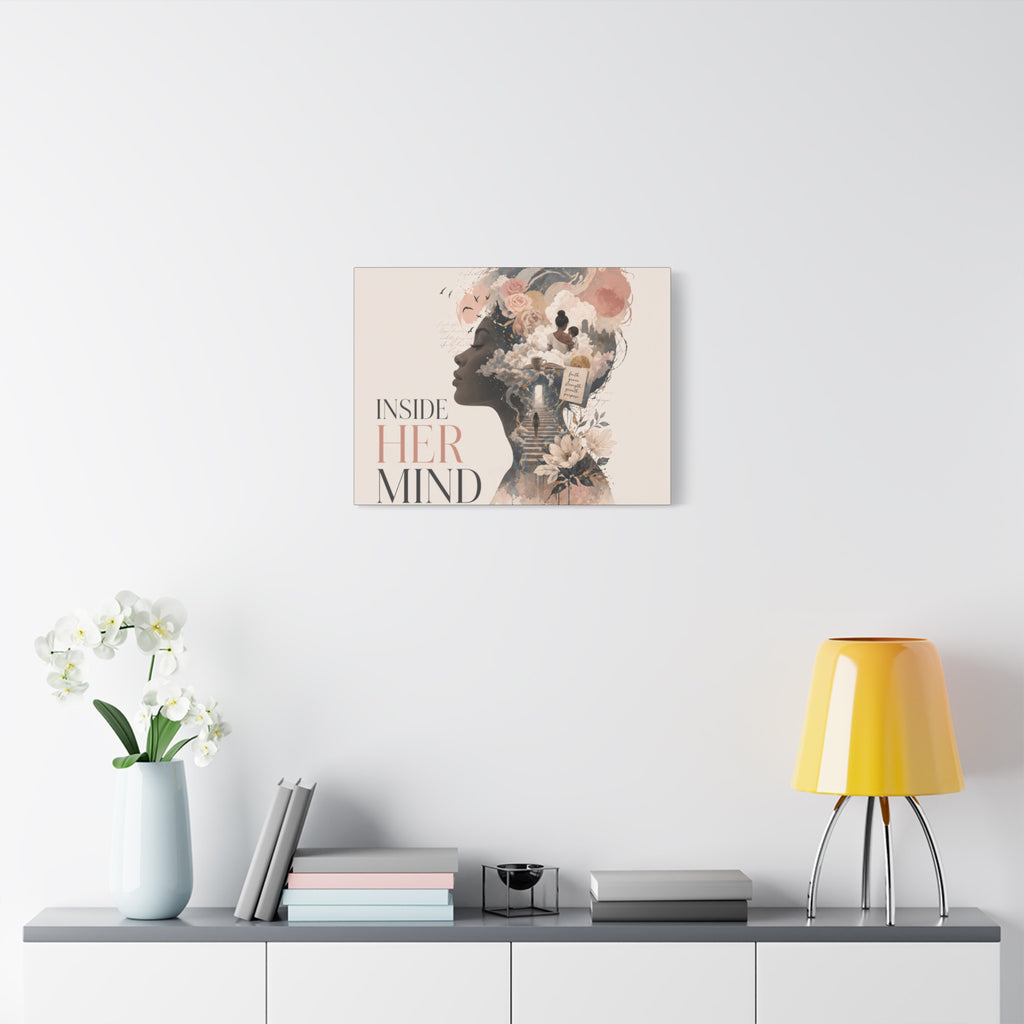 Inside Her Mind - Matte Canvas Wall Art