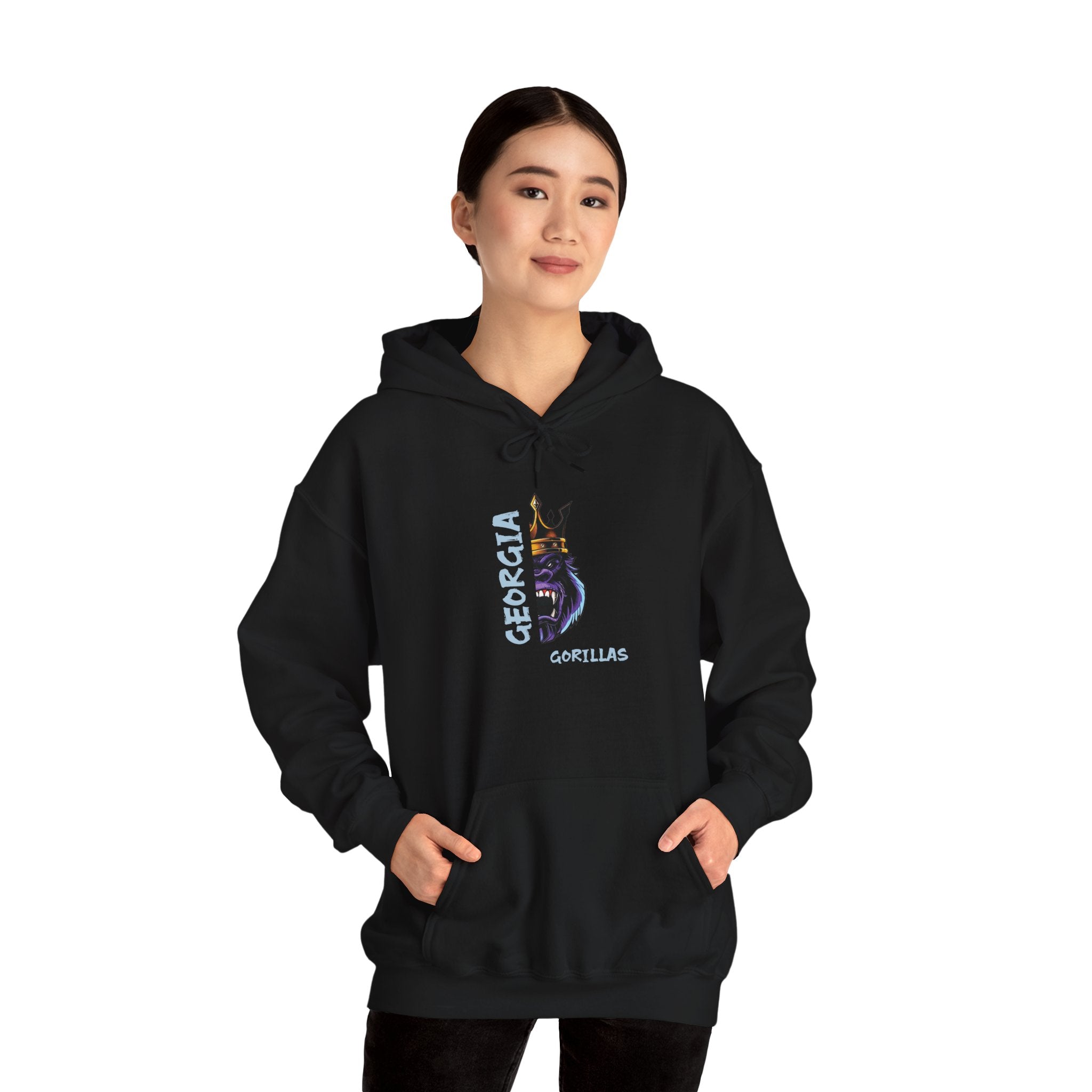 Georgia Gorillas - Unisex Heavy Blend™ Hooded Sweatshirt - Creatively Designed Shop