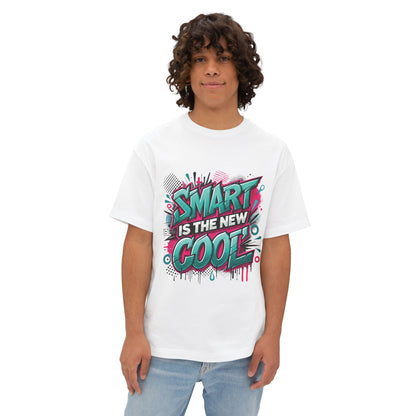 Smart is the New Cool - Unisex Oversized Boxy Tee