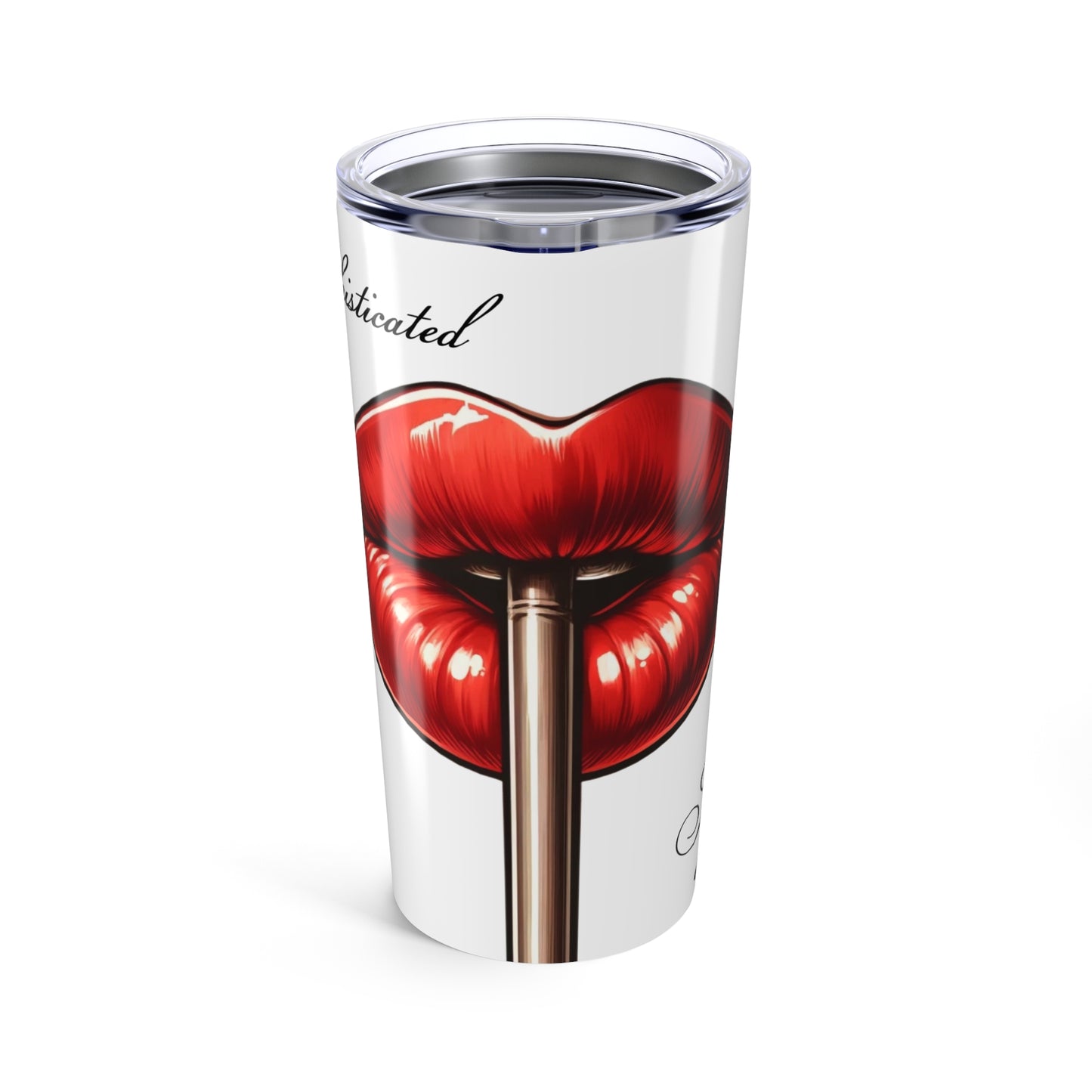 Sophisticated Sips - Tumbler 20oz - Creatively Designed Shop