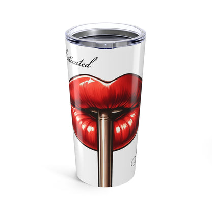 Sophisticated Sips - Tumbler 20oz - Creatively Designed Shop