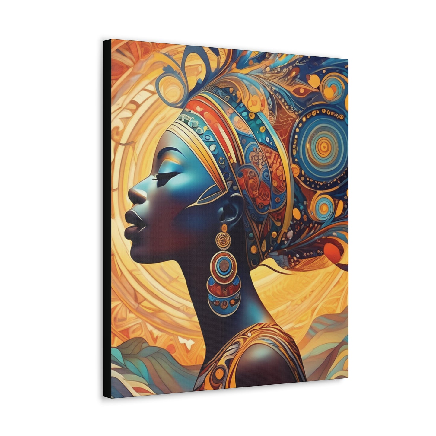 African Beauty - Canvas Gallery Wraps