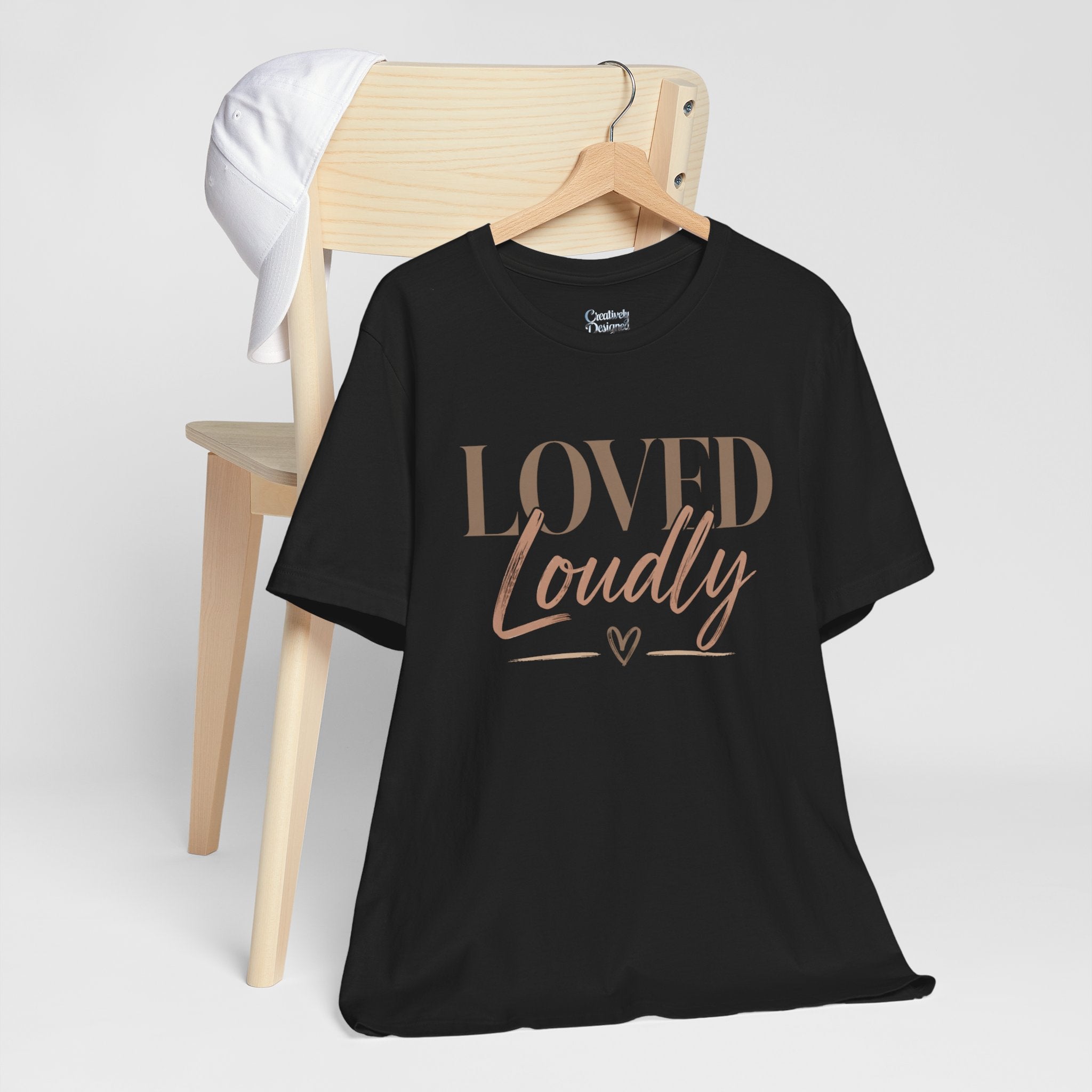 Loved Loudly - Jersey Short Sleeve Tee