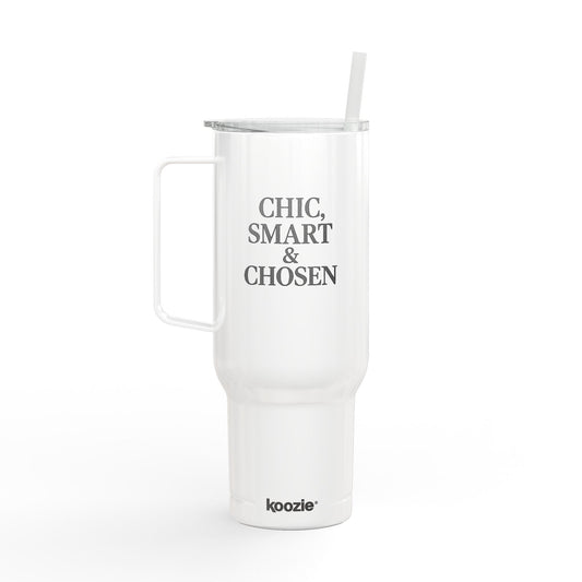 Chic, Smart & Chosen - Engraved Insulated Tumbler