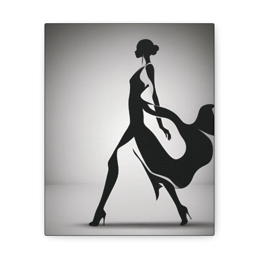 "Silhouette" - Canvas Gallery Wraps