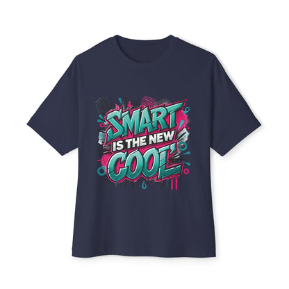 Smart is the New Cool - Unisex Oversized Boxy Tee
