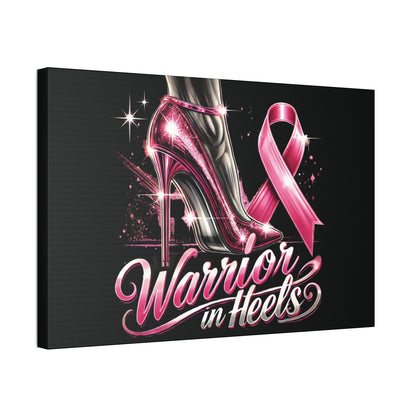 Pink Warrior Heels - Canvas Art