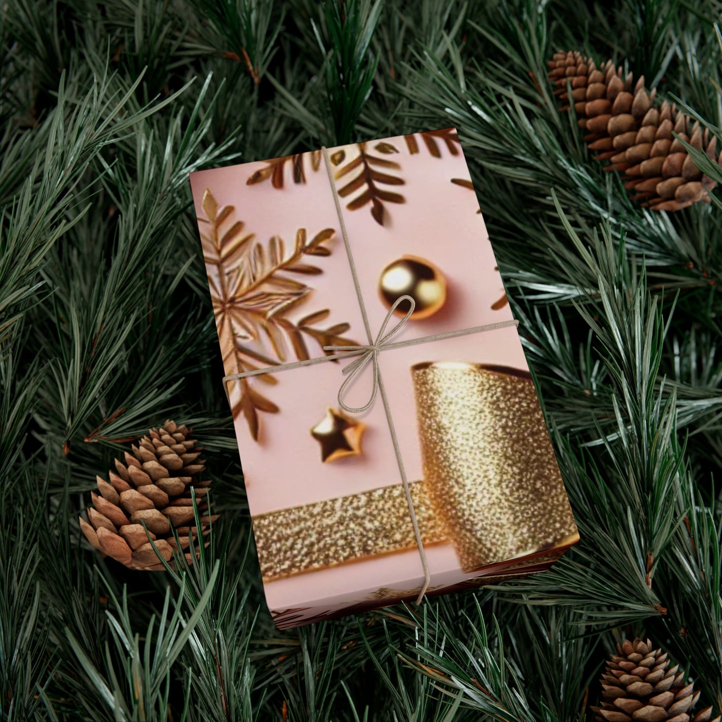 Pink & Gold Glam - Gift Wrap Papers