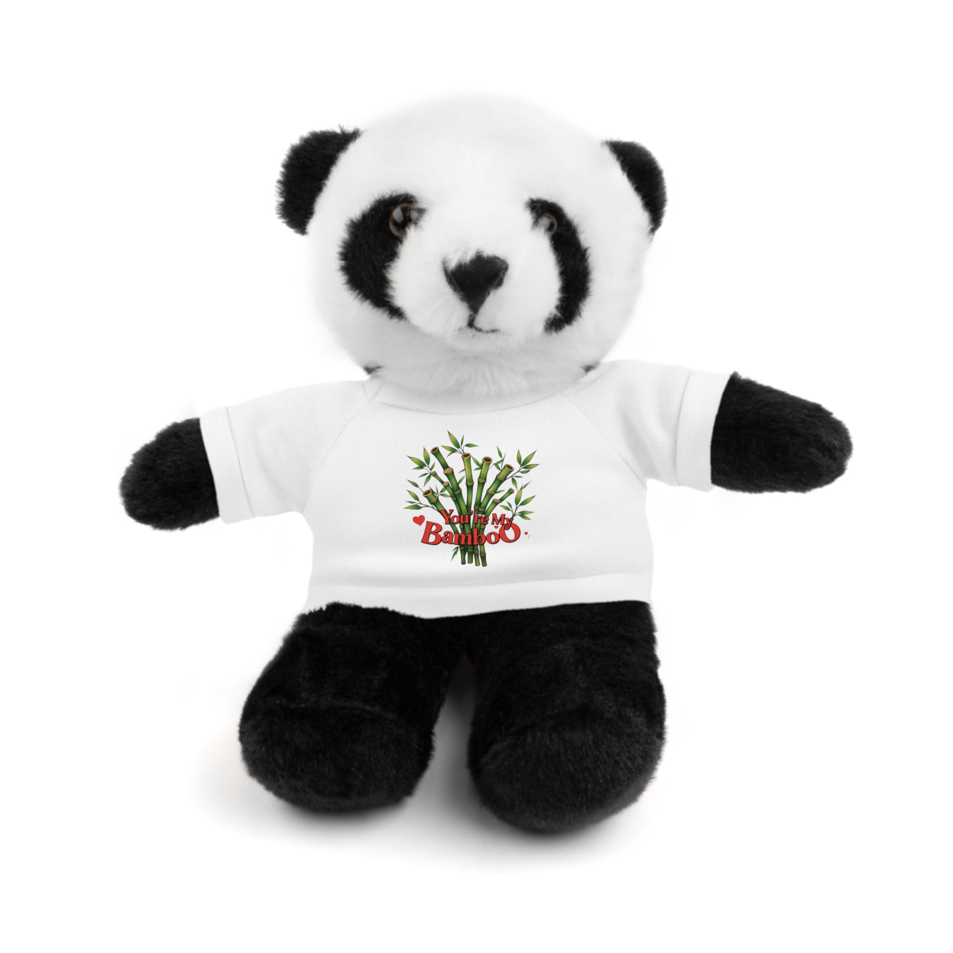 'You're My Bamboo' - Stuffed Panda with Tee - Creatively Designed Shop