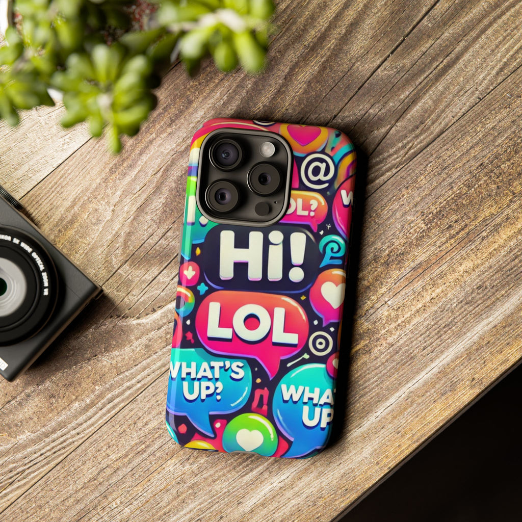 "Text Bubbles" - Tough Cases