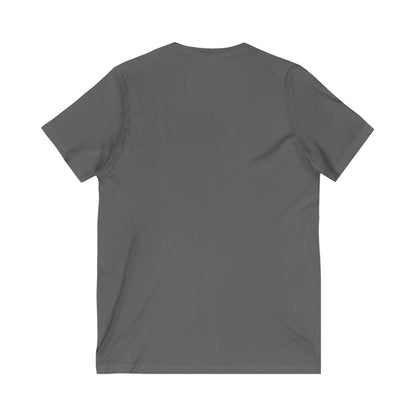Vibe Checked Passed - Unisex Jersey Short Sleeve V-Neck Tee