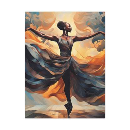 Beautiful Ballerina - Canvas Gallery Wraps