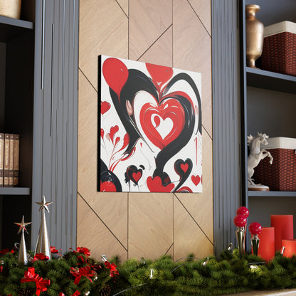 Hearts & Love - Canvas Gallery Wraps