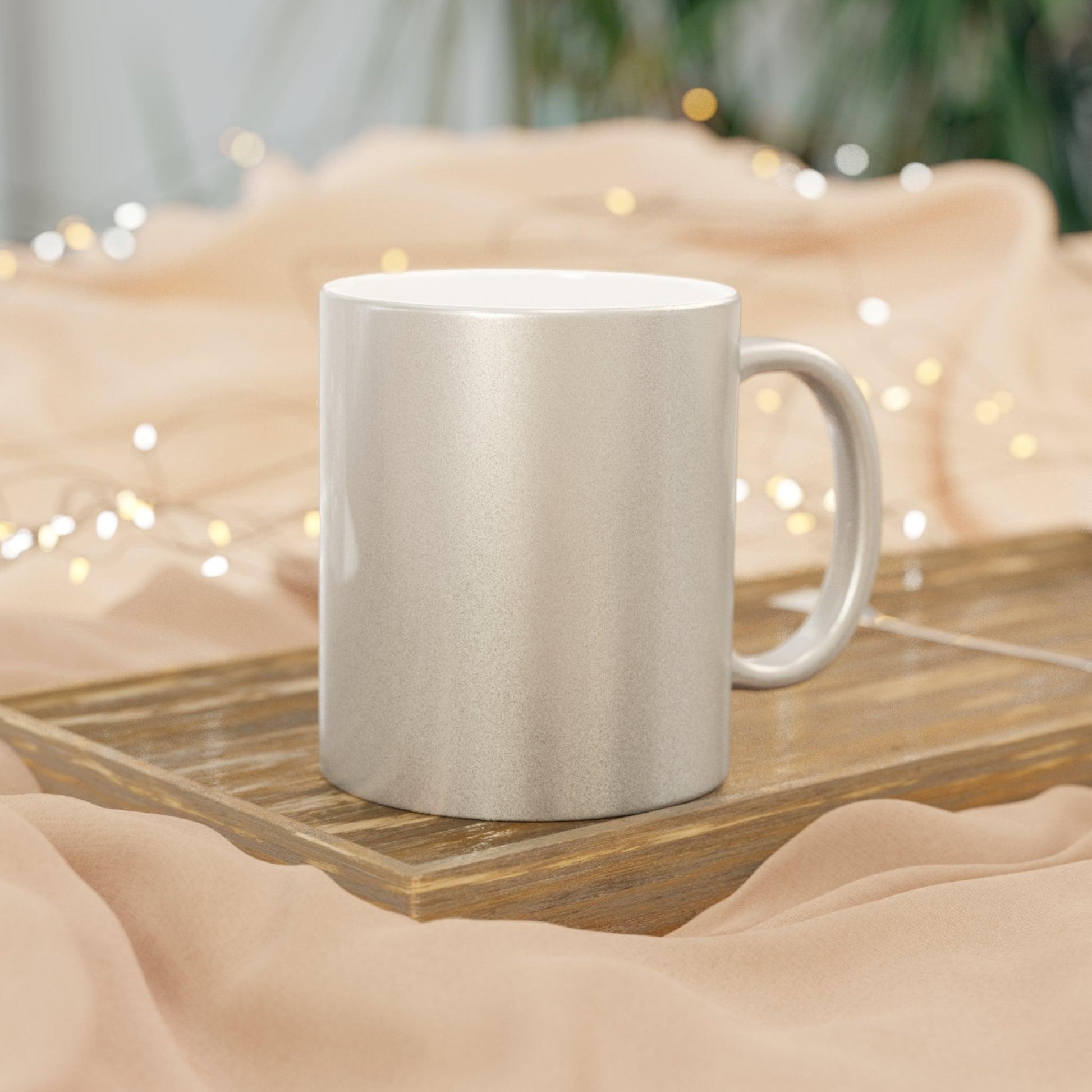 Diamond Princess - Metallic Mug (Silver) - Creatively Designed Shop