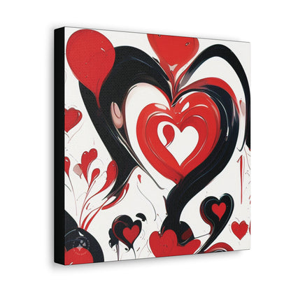 Hearts & Love - Canvas Gallery Wraps