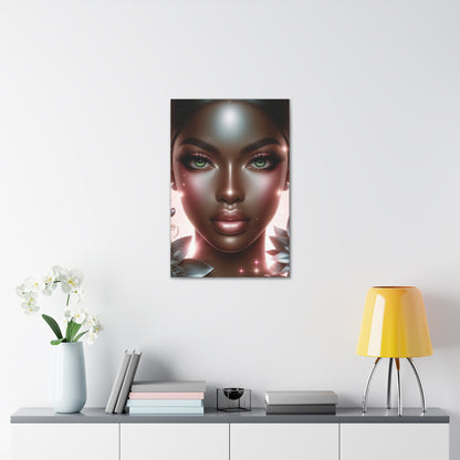 "Gorgeous" Silver - Canvas Gallery Wraps