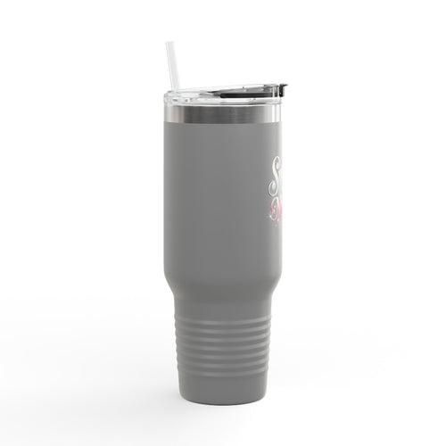"Sparkle Like You Mean It" - Insulated Travel Mug, 40oz