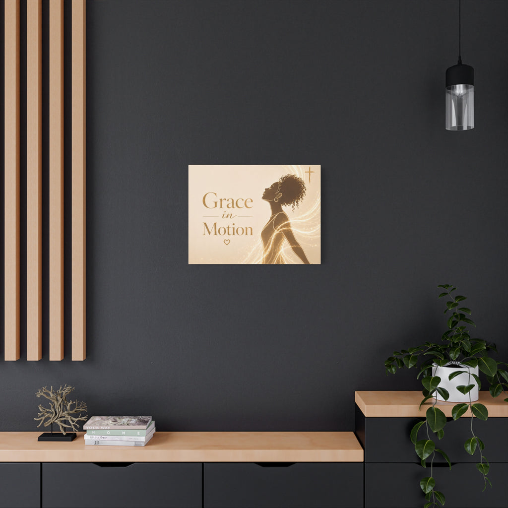 Grace In Motion - Matte Canvas Wall Art