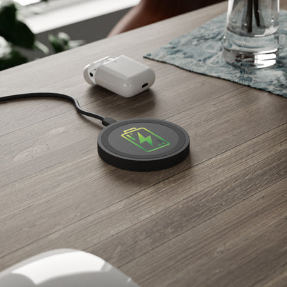 Charging Icon (Green) - Quake Wireless Charging Pad - Creatively Designed Shop