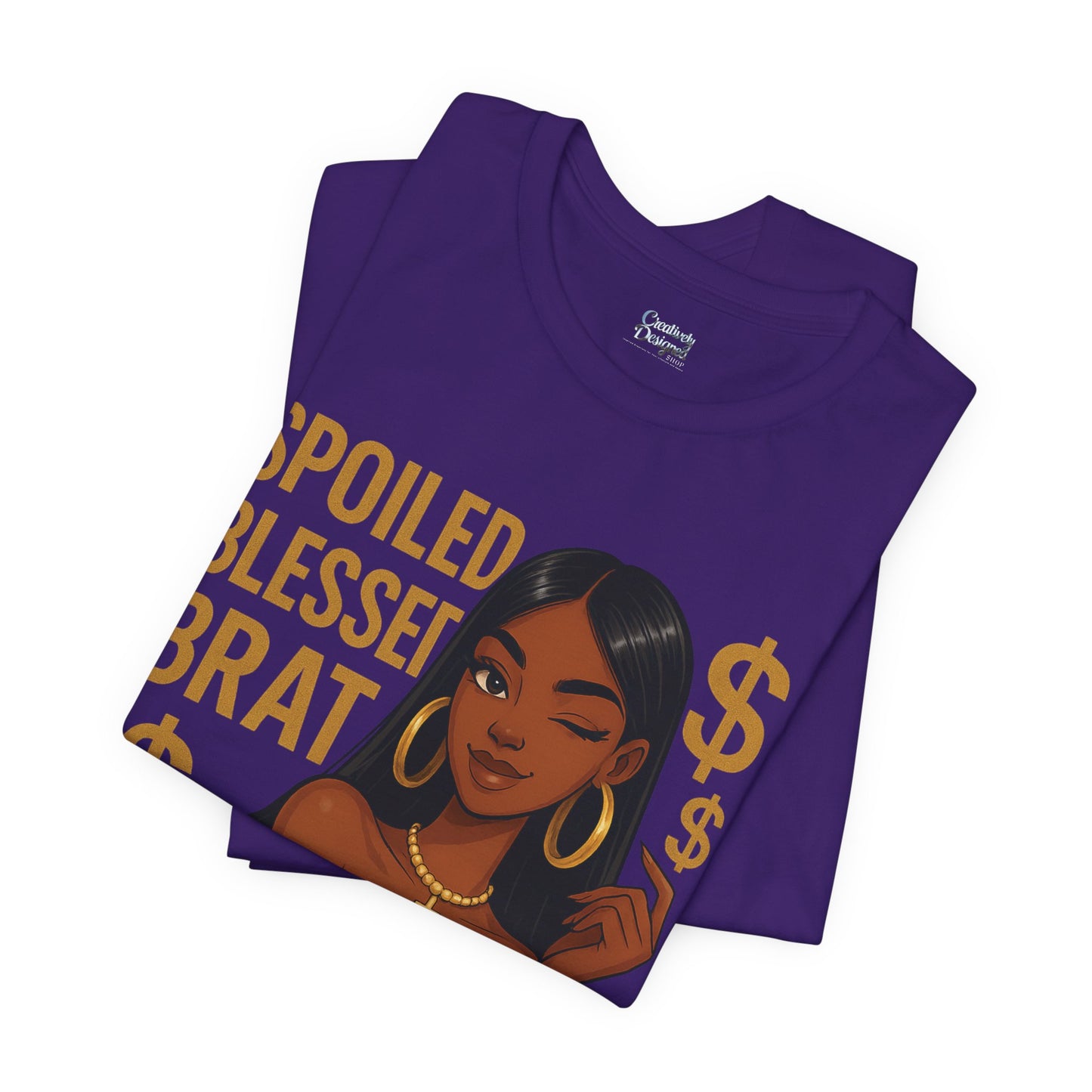 Spoiled, Blessed Brat - Unisex Jersey Short Sleeve Tee