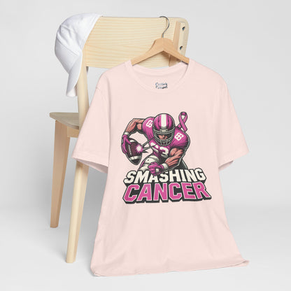 Smashing Cancer - Unisex Jersey Short Sleeve Tee