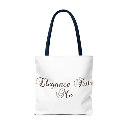 "Elegance Suits Me" (Hazel) - Tote Bag (AOP) - Creatively Designed Shop