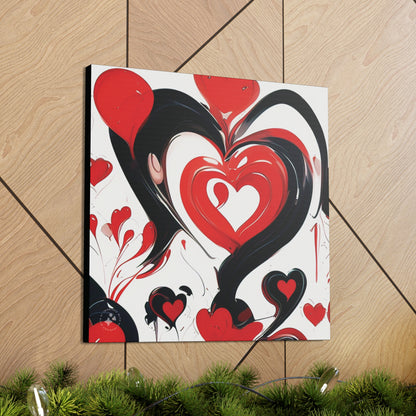 Hearts & Love - Canvas Gallery Wraps