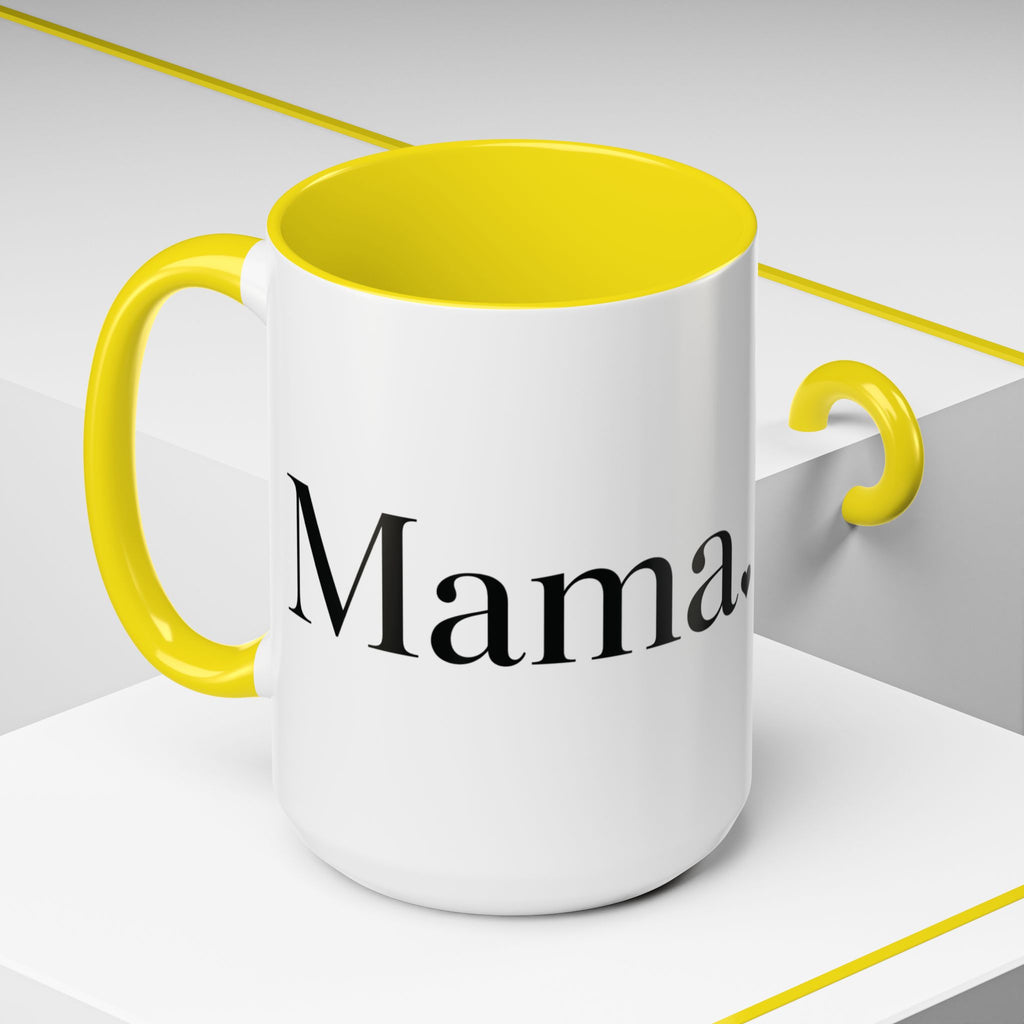 Mama – Accented Ceramic Mug